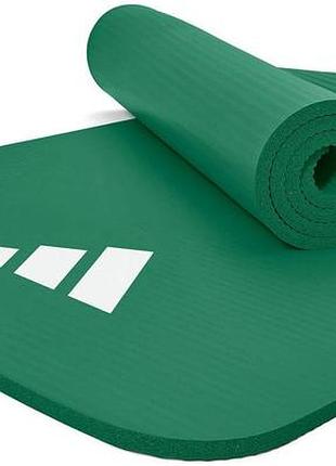 Килимок для фітнесу adidas fitness mat темно-зелений уні 183 х 61 х 1 см