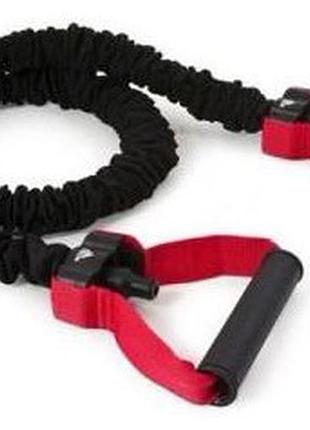 Еспандер трубчастий adidas power tube чорний, червоний уні 122 см (adtb-10601)