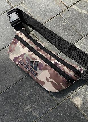 Бананка-сумка adidas камуфляж #