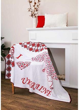 Плед в'язаний вишиванка тм прованс