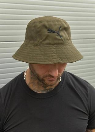Панама бавовняна базова puma хакі #