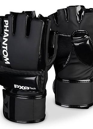 Рукавиці для мма phantom apex hybrid black s/m