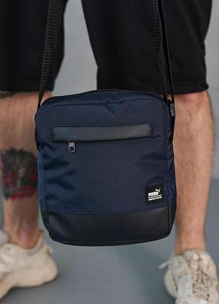 Барсетка puma "unique" 1000d синя #