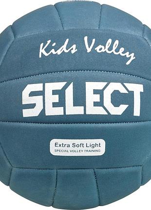 М'яч волейбольний select kids volleyball v26 білий, синій 5