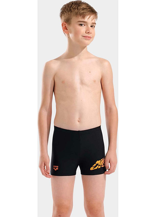 Плавки для мальчиков arena lettering swim short черный 152 см (010864-500)