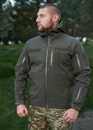 Куртка soft shell skmilitary green (хакі) 54/4