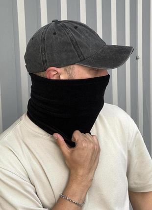 Баф флісовий чорний без лого 3