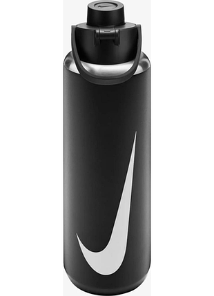 Пляшка nike ss recharge chug bottle 32 oz чорний 946 мл (n.101.3800.091.32)