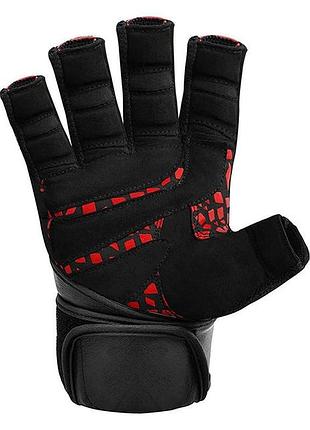 Рукавички для фітнесу rdx l7 micro plus red/black s 3