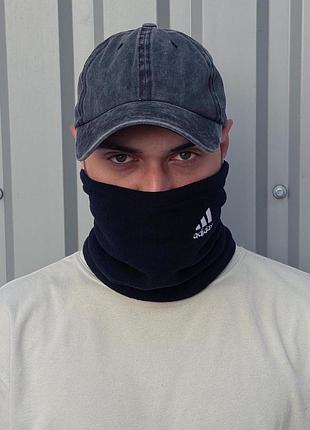 Баф флисовый синий adidas # 3