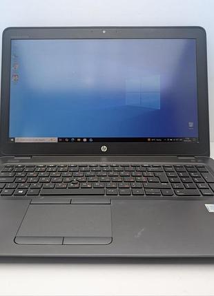 Ноутбук hp zbook 15u g3 / intel i7-6500u/8gb-ddr3/256gb-ssd+1000gb-hdd / amd radeon wirepro w4190m 2gb/15.6" fhd ips б/в