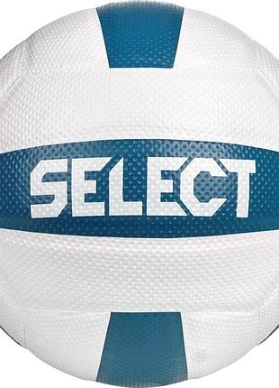 М'яч волейбольний select volleyball v26 білий, синій 5