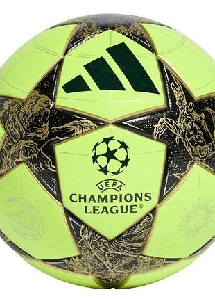 Мяч футбольный adidas ucl 2026 league winter jz9994 no5 желто-черный
