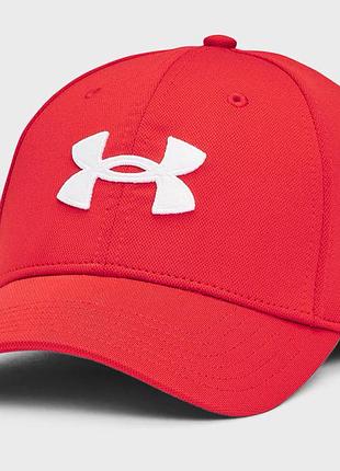 Кепка under armour men's blitzing красный чол m/l