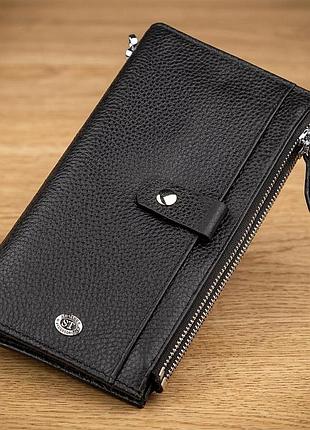 Гаманець st leather 18383 (st420) надійний чорний