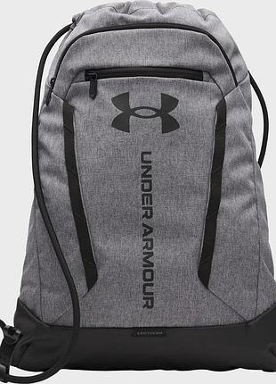 Рюкзак under armour hustle sackpack 22l сірий 39 х 53 х 7 см (6000519-025)