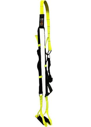Эспандер-петли meta pro home gym suspesion trainer черный, желтый уни ofsm