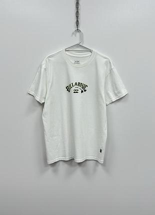 Лімітована футболка billabong gallery kamea hader monstera arch logo t-shirt white