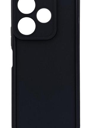 Чехол shock case для xiaomi redmi 13x бампер силиконовый черный