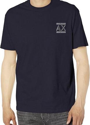 Нова футболка armani exchange розмір s slim fit ax logo