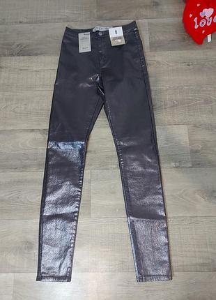 Брюки брюки блестящие 🛍👖 4