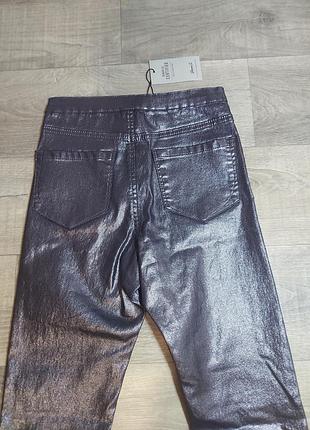 Брюки брюки блестящие 🛍👖 7