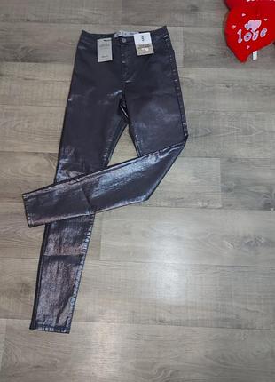 Брюки брюки блестящие 🛍👖 3