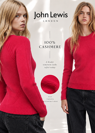 John lewis collection weekend ніжний кашеміровий джемпер
