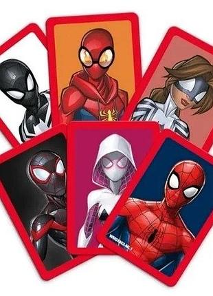 Настільна гра marvel spider-man match crazy cube game, top trumps, 25 кубиків 4