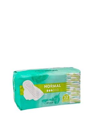 Гігієнічні прокладки deliplus normal (виробництво іспанія, мережа mercadona).32 шт.