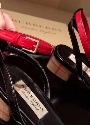 Босоножки burberry 4