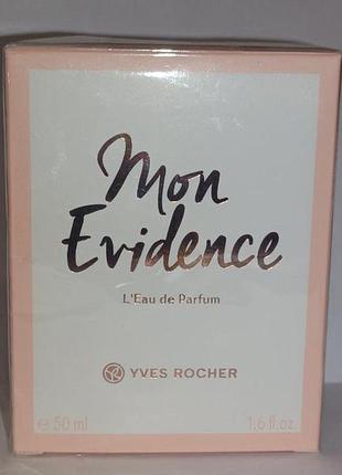 🌷✨ парфюмерная вода mon evidence yves rocher 50 мл ✨🌷