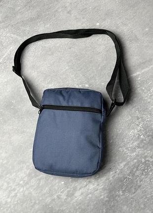 Борсетка reebok синяя 600д черное лого # 4