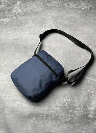 Борсетка reebok синяя 600д черное лого # 5