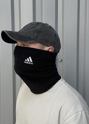Баф флисовый черный adidas #