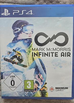 Mark mcmorris infinite air, eng ,б/у, playstation 4,5 (ps4,5) пс4,5