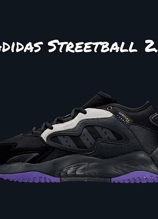 Adidas streetball 2.0 black violet 5