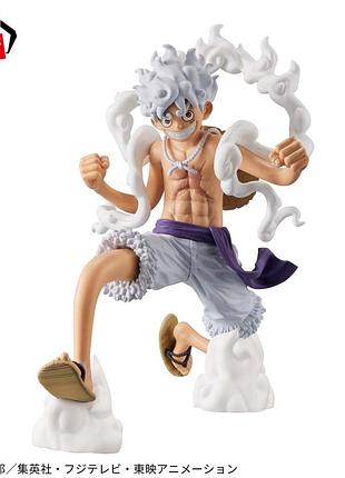 Фигурка луффи 5 гир ван пис one piece monkey d. luffy gear 5 banpresto 28см оригинал уценка повреждена коробка