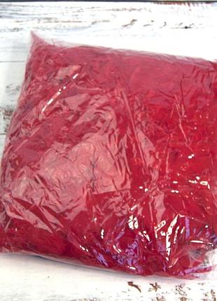 Боа из перьев 80г (красное) 2