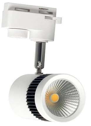 Светильник трековый поворотный led kw-56/7w nw wh/bk brille 32-893