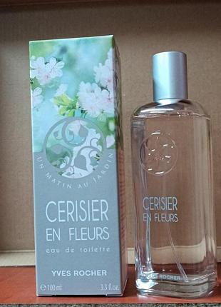 Туалетная вода вишневый цвет cherry bloom cerisier en fleurs yves rocher 100 мл