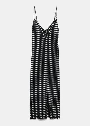 Сукня в горох zara 2