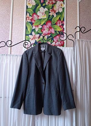 Красивий якісний сірий піджак dino moda.