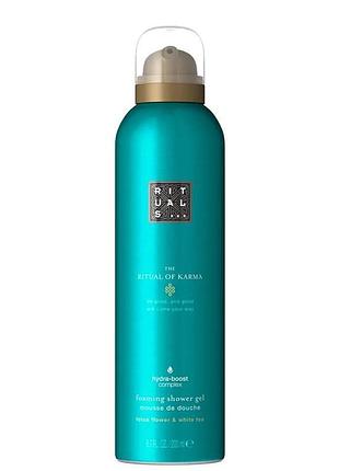 Гель-пінка для душу the ritual of karma foaming shower gel