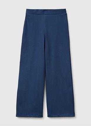 Детские чёрные прямые брюки benetton 355, l