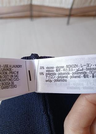 Стильна якісна плотна синя юбка zara. 4