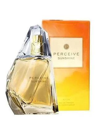 Женская парфюмерная вода avon perceive sunshine (персив саншайн), 50 мл