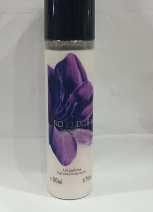 Парфюмированный лосьон so elixir purple для тела yves rocher 200мл