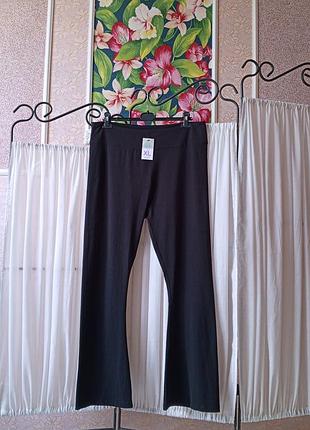 Чудові чорні котонові лосіни кльош primark cares.