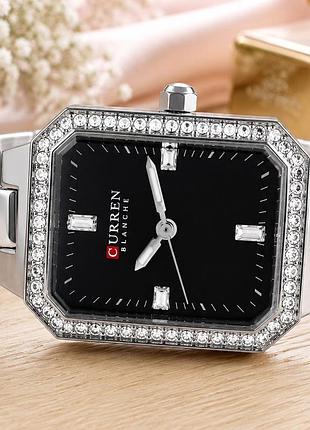 Curren 9102 silver-black 4